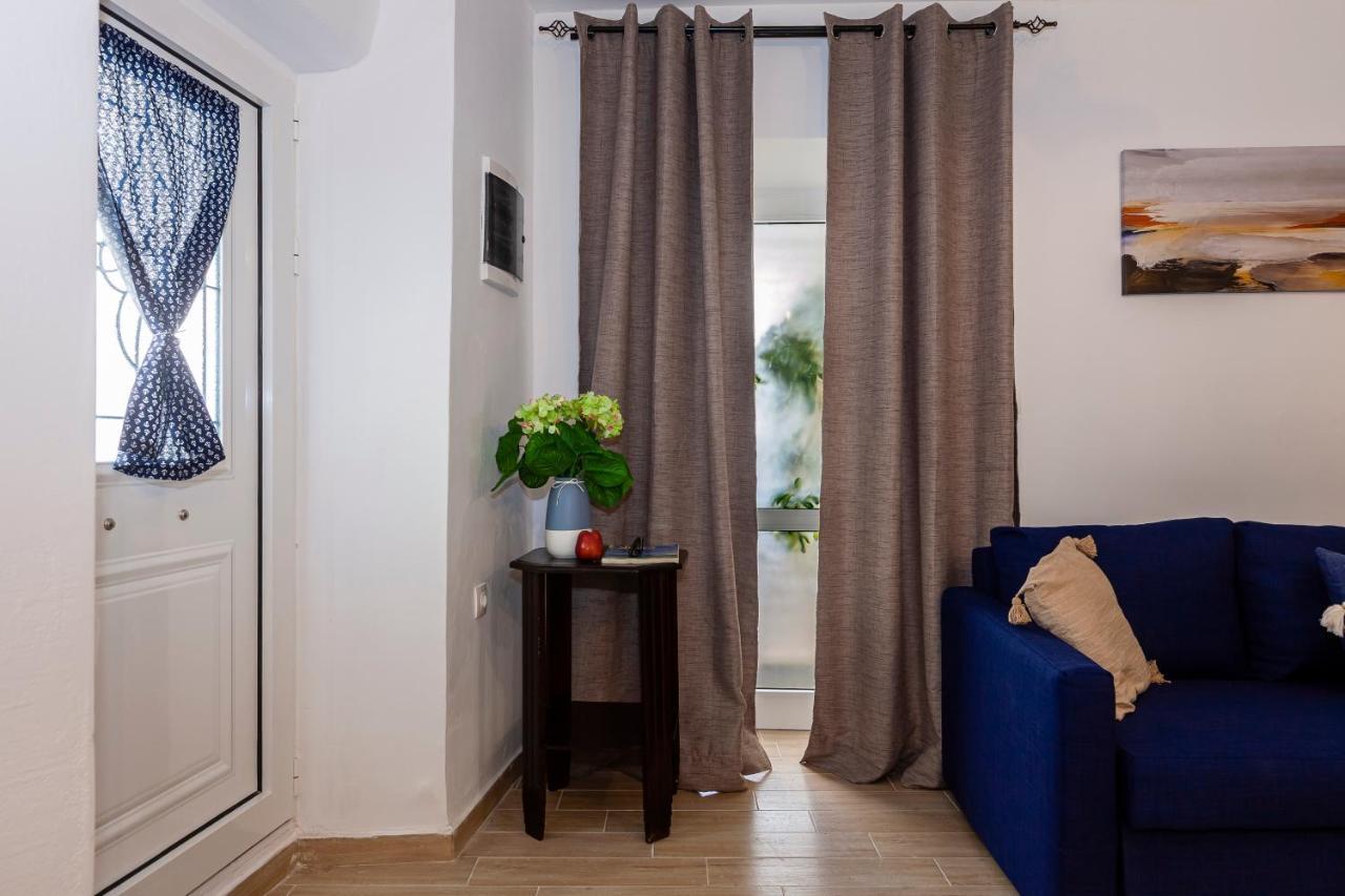 Navy Blue Daire Korfu Dış mekan fotoğraf